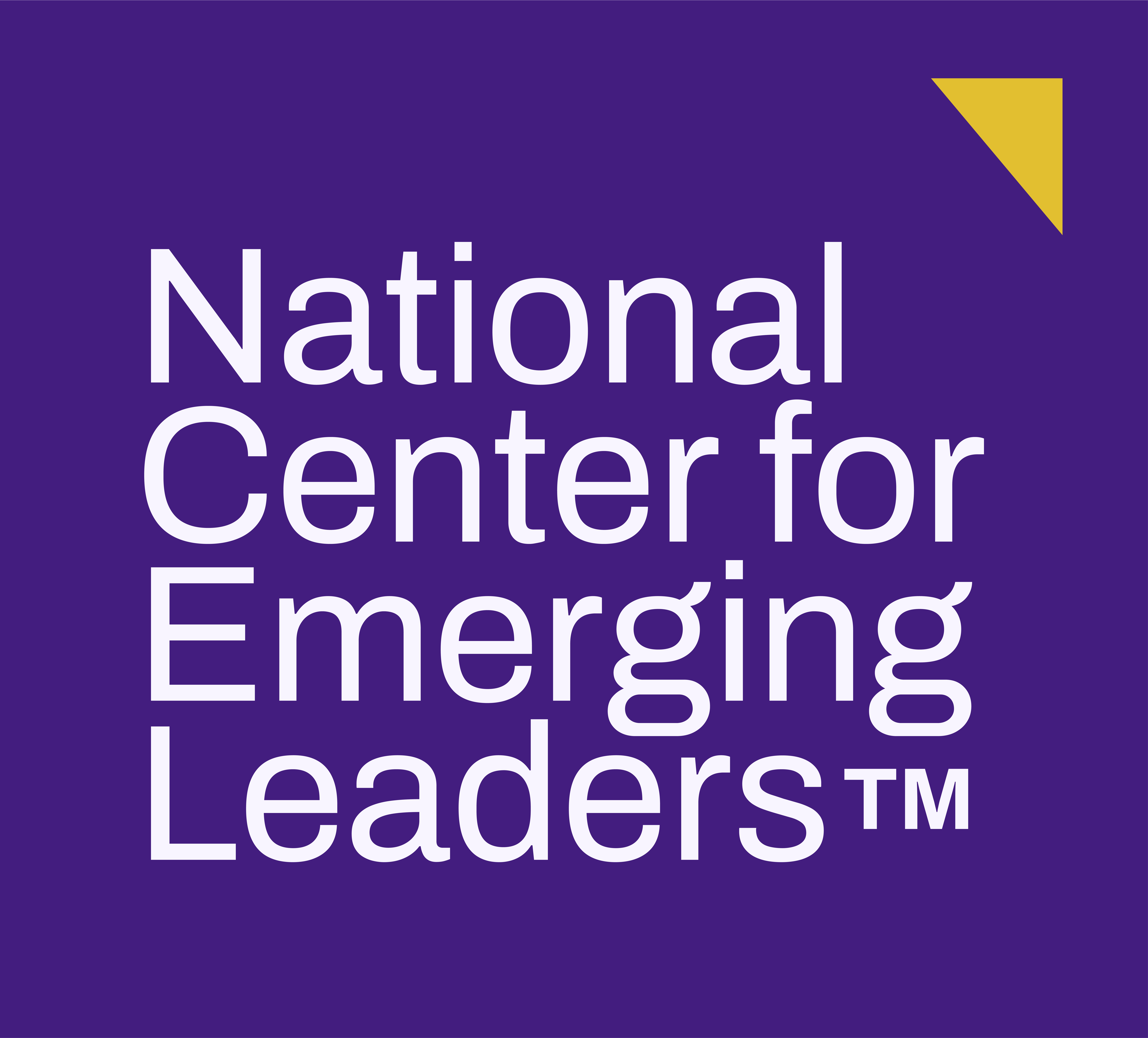 National Center for Emerging Leaders™ National Center for Emerging Leaders™